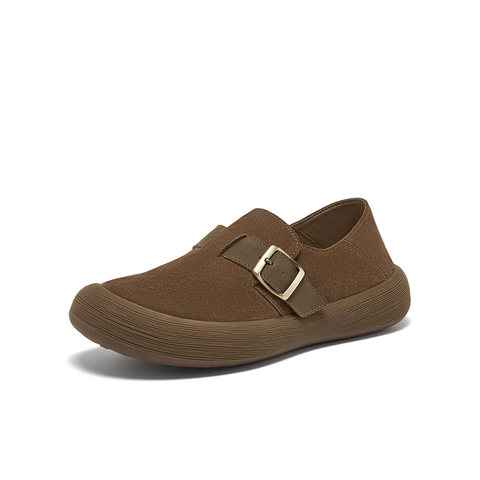 百思图2025秋季新款商场同款勃肯鞋时尚复古男休闲鞋FFT04CM5