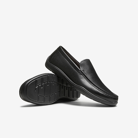 百思图2025秋季新款乐福鞋时尚简约商务通勤男休闲皮鞋51708CM5