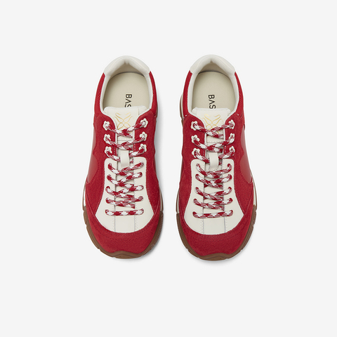 百思图2026春季新款商场同款德训鞋时尚复古女运动休闲鞋W8088AM6