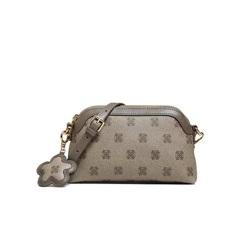 百思图2025春季新款商场同款小方包时尚通勤斜挎包女JA200AX6