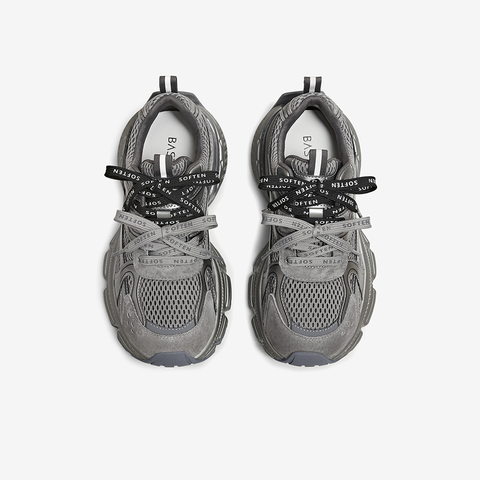 百思图2025春季新款老爹鞋时尚潮流户外女运动休闲鞋B7062AM6