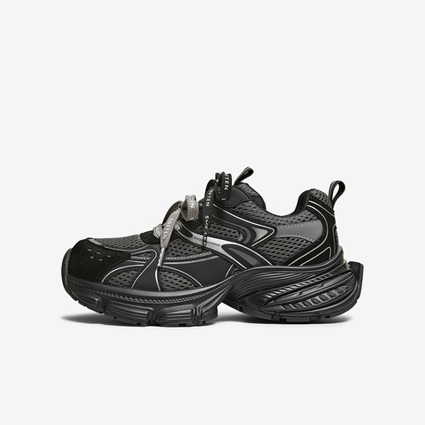 百思图2025春季新款老爹鞋时尚潮流户外女运动休闲鞋B7062AM6