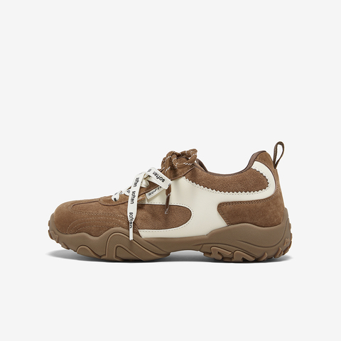 百思图2026春季新款商场同款德训鞋时尚潮流复古女休闲鞋A3060AM6