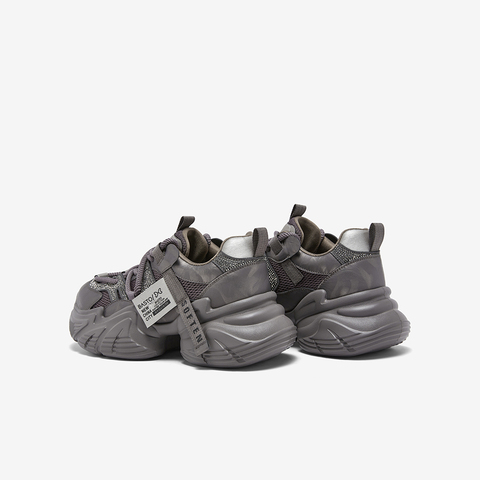 百思图2026春季新款商场同款老爹鞋时尚运动女休闲鞋B8155AM6