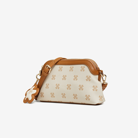 百思图2025春季新款商场同款小方包时尚通勤斜挎包女JA200AX6