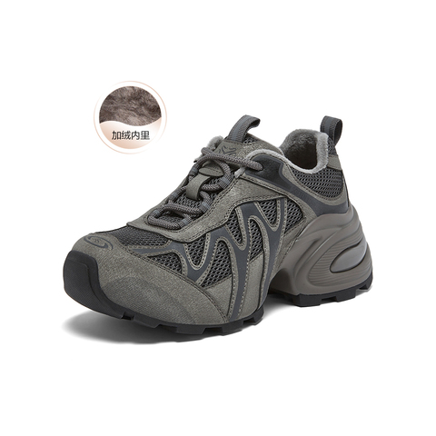 百思图2026春季新款商场同款老爹鞋时尚运动女休闲鞋G0720AM6