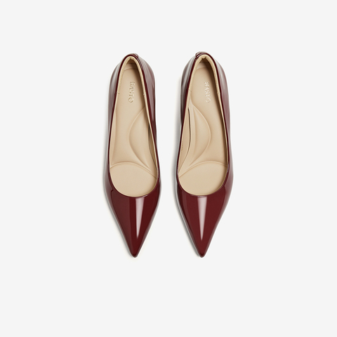 百思图2026春季新款商场同款浅口单鞋潮流细高跟尖头女鞋CU711AQ6