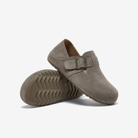 百思图2026春季新款勃肯鞋时尚复古户外休闲女单鞋W5106AM6