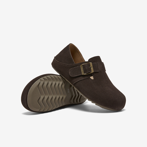 百思图2026春季新款勃肯鞋时尚复古户外休闲女单鞋W5106AM6