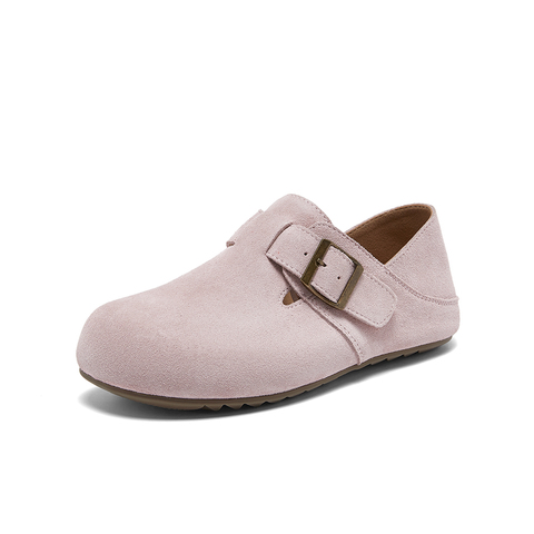 百思图2026春季新款勃肯鞋时尚复古户外休闲女单鞋W5106AM6