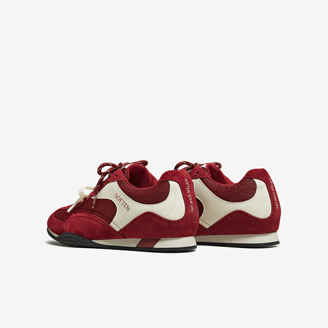 百思图2026春季新款商场同款德训鞋时尚复古女休闲运动鞋D3818AM6