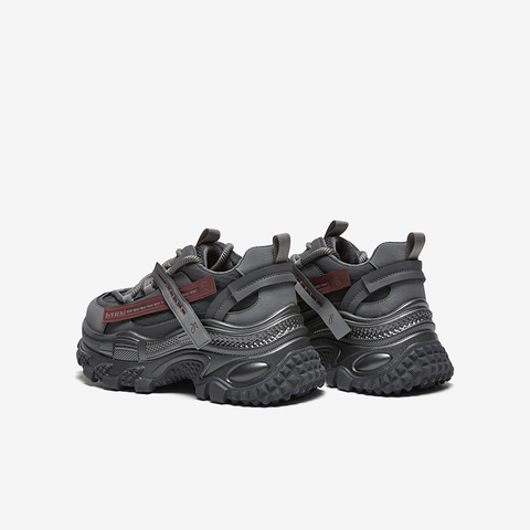 百思图2026春季新款商场同款老爹鞋时尚潮流增高女休闲鞋B1071AM6