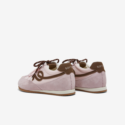 百思图2026春季新款商场同款德训鞋时尚复古女运动休闲鞋D3858AM6