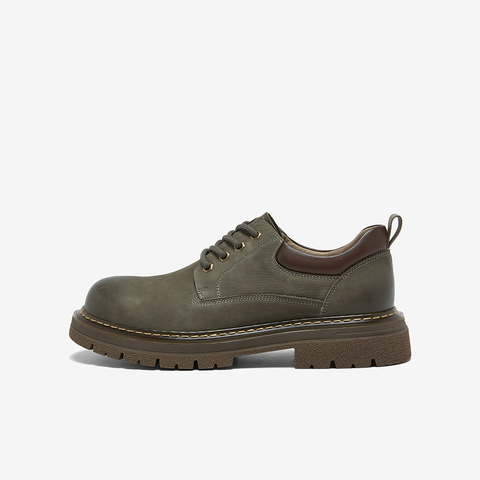 百思图2026春季新款商场同款工装鞋时尚户外休闲男鞋WT222AM6