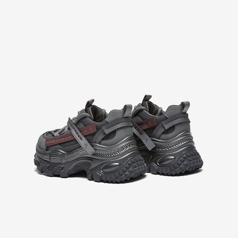 百思图2026春季新款商场同款老爹鞋时尚潮流增高女休闲鞋B1071AM6