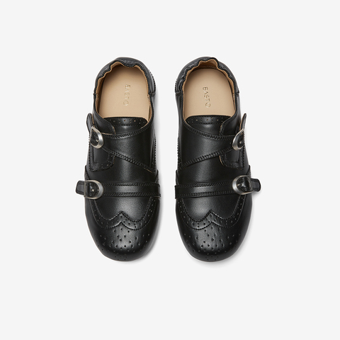 百思图2026春季新款牛津鞋简约复复古学院风女单鞋D3836AM6