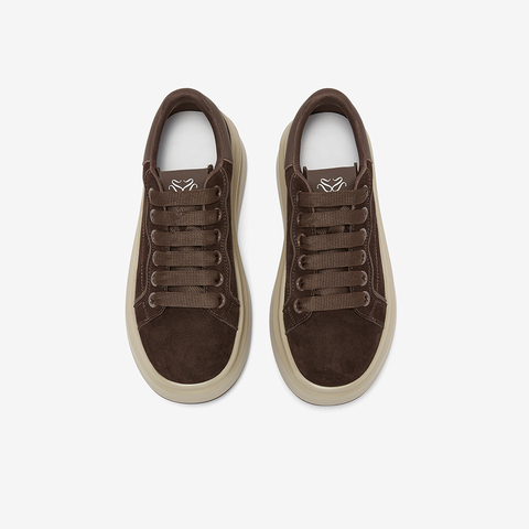 百思图2026春季新款板鞋时尚潮流街头运动女休闲鞋D3827AM6