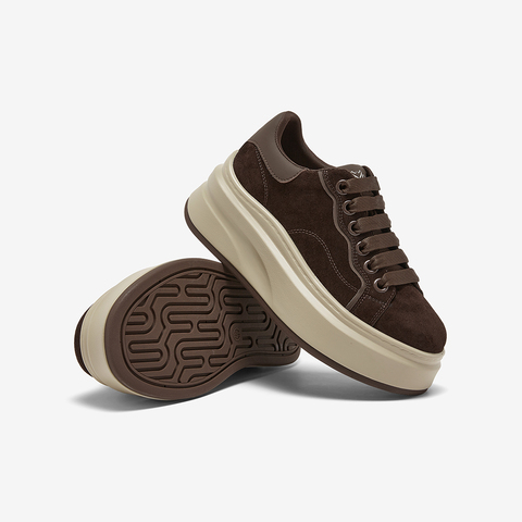 百思图2026春季新款板鞋时尚潮流街头运动女休闲鞋D3827AM6