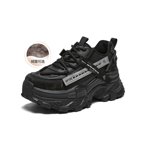 百思图2026春季新款商场同款老爹鞋时尚潮流增高女休闲鞋B1071AM6