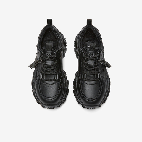 百思图2026春季新款商场同款老爹鞋时尚潮流增高女休闲鞋B0218AM6