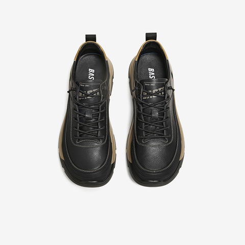 百思图2026春季新款商场同款简约时尚户外休闲男鞋11210AM6