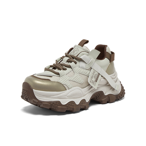 百思图2026春新款商场同款老爹鞋女休闲鞋B6091AM6