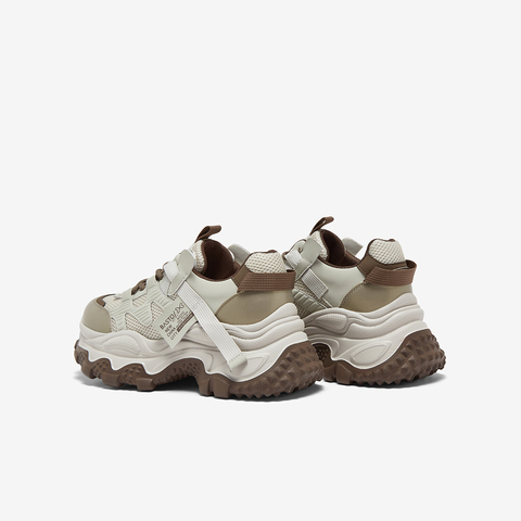 百思图2026春新款商场同款老爹鞋女休闲鞋B6091AM6