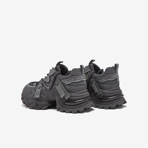 百思图2026春季新款老爹鞋时尚户外运动女休闲鞋G6615AM6