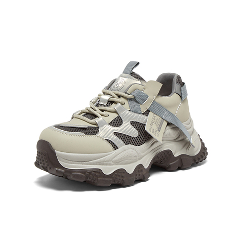 百思图2026春新款商场同款老爹鞋女休闲鞋B6091AM6