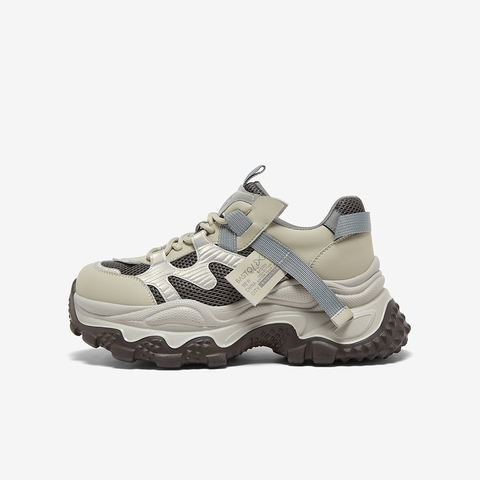 百思图2026春新款商场同款老爹鞋女休闲鞋B6091AM6