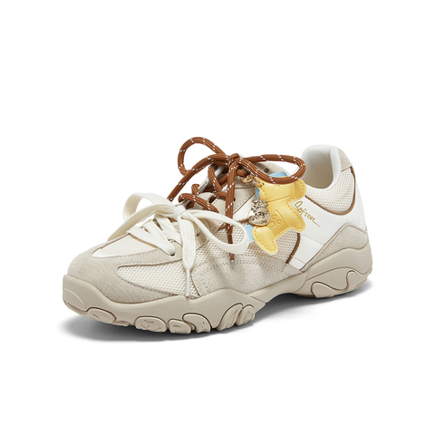 百思图2026春季新款商场同款德训鞋时尚复古女休闲鞋A2092AM6