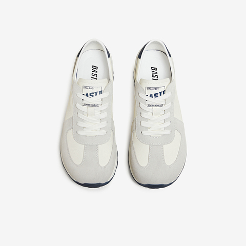 百思图2026春季新款阿甘鞋时尚复古运动休闲户外男鞋W2506AM6