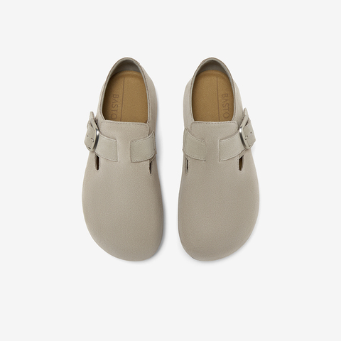 百思图2026春季新款商场同款勃肯鞋时尚复古女单鞋B9033AM6