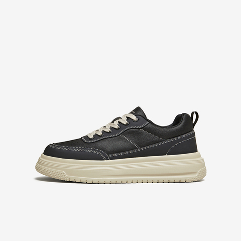 百思图2026春季新款板鞋时尚潮流街头运动男休闲鞋51390AM6