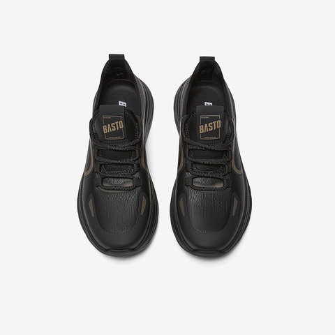 百思图2026春季新款简约户外厚底男休闲鞋25708AM6