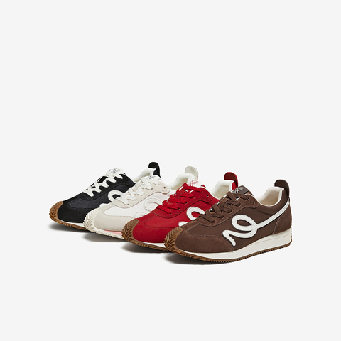 百思图2026春季新款商场同款阿甘鞋时髦复古运动女休闲鞋SAA01AM6