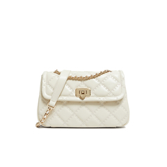 百思图2026春季新款商场同款绗缝包时髦链条单肩斜挎包女TY068AX6