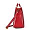 Bata/拔佳红色牛皮革时尚女士手提/斜跨两用包6-062AX7