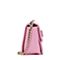 Bata/拔佳粉紫色牛皮革时尚女士单肩斜跨包4-595AN7