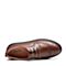 Bata拔佳秋季专柜同款英伦风雕花布洛克女小松糕皮鞋WBD02CM8