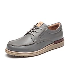 Bata2019秋新专柜同款商务正装休闲真皮圆头系带单鞋男潮81503CM9