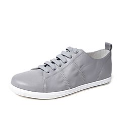 Bata/拔佳2019秋专柜同款休闲复古小白女单鞋AV231CM9