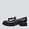 Bata秋季新款专柜同款英伦复古流苏厚底乐福鞋女单鞋AHJ22CM9