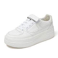 Bata/拔佳2019秋新款ins网红厚底小白鞋运动鞋休闲鞋女潮ZJZ03CM9