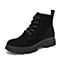 Bata/拔佳冬季新款专柜同款马丁女靴英伦风透气短靴9398ADD9