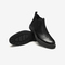 Bata切尔西靴子男2020冬商场新款英伦风雕花真皮骑士短靴61086DD0