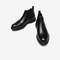 Bata切尔西靴子男2020冬商场新款英伦风雕花真皮骑士短靴61086DD0绒里