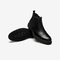 Bata切尔西靴子男2020冬商场新款英伦风雕花真皮骑士短靴61086DD0绒里