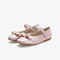 Bata公主鞋大儿童女宝2021春季商场新款可爱韩式透气单鞋15076AE1