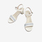 Bata时装凉鞋2021夏季商场新款一字带真羊皮仙女高跟单鞋28353BL1
